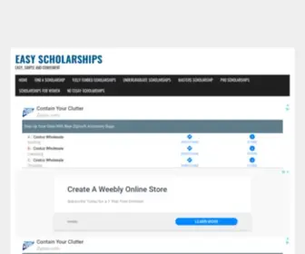 Easyscholarships.co.uk(EASY SCHOLARSHIPS) Screenshot