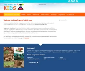 Easyscienceforkids.com(Easy Science For Kids) Screenshot