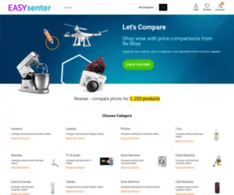 Easysenter.com(เปรียบเทียบราคาสินค้า) Screenshot