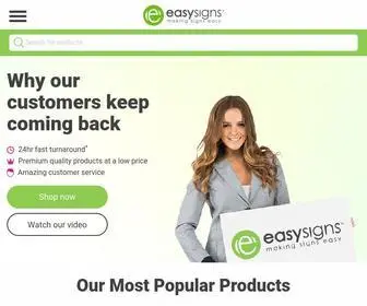 Easysigns.com.au(Signage & Wide Format Printing) Screenshot