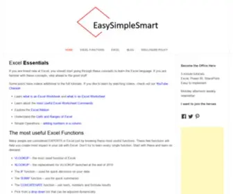 Easysimplesmart.com(Easy Simple Smart) Screenshot