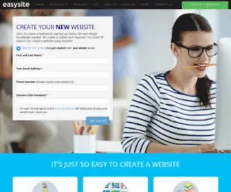 Easysite.com(Create A Website) Screenshot