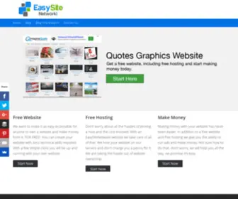 Easysitenetwork.com(Making Running Your Website Easy) Screenshot