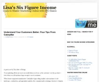 Easysixfigureincome.com(Easy Six Figure Income) Screenshot