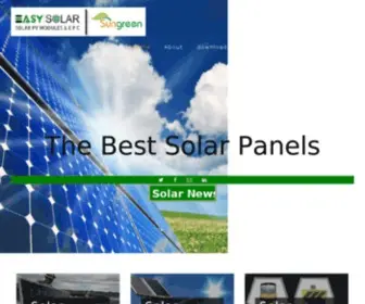 Easysolarsolutions.com(Easy Solar Solutions Pvt) Screenshot