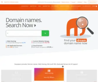 Easyspace.com(Domain Names) Screenshot