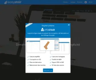 Easystair.net(Calculer les dimensions de votre escalier) Screenshot