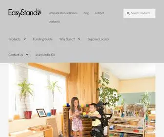 Easystand.com(Standing Made Easy) Screenshot