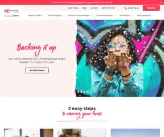 Easystarthomes.com.au(Building your first home with Easystart) Screenshot