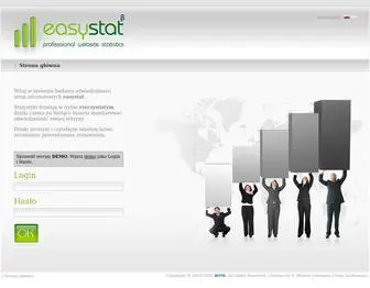 Easystat.eu(Statystyki odwiedzin stron internetowych) Screenshot