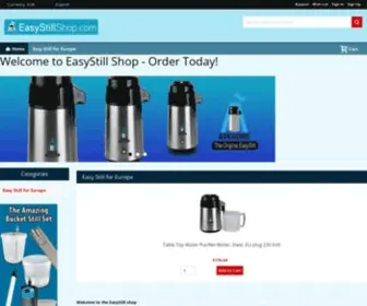 Easystillshop.com(Her flytter snart en ny kunde ind) Screenshot