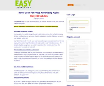Easystreetads.com(Easy Street Ads) Screenshot