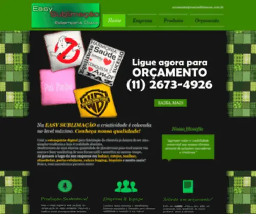 Easysublimacao.com.br(Easy-sublimacao) Screenshot