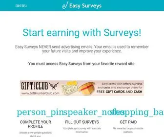 Easysurveys.net(Easy Surveys) Screenshot