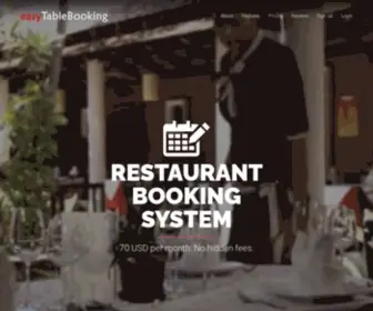 Easytablebooking.com(Online Restaurant Reservation System) Screenshot