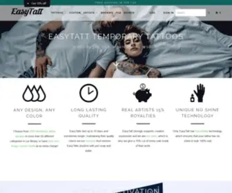 Easytatt.com(Temporary Tattoos by EasyTatt) Screenshot