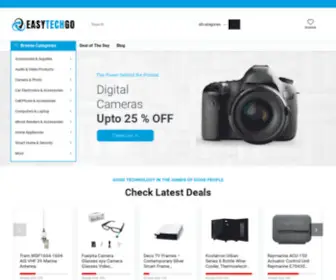 Easytechgo.com(Create an Ecommerce Website and Sell Online) Screenshot