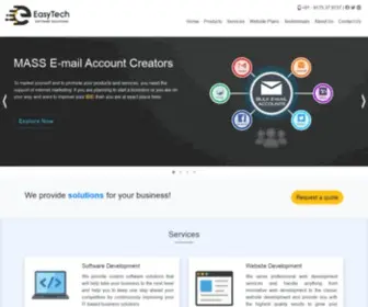 Easytechsoft.com(Software Development) Screenshot