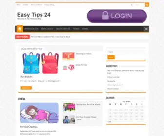 Easytips24.com(My Personal Blog) Screenshot