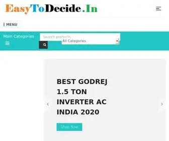 Easytodecide.in(Electronics) Screenshot
