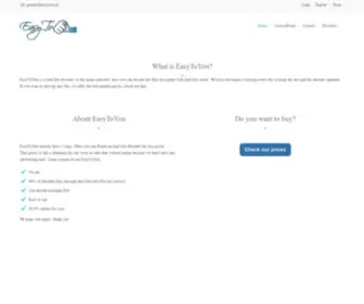 Easytoyou.eu(IonCube v11 Decoder Online) Screenshot