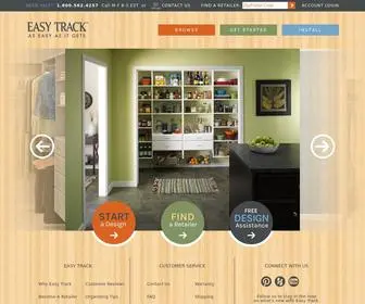 Easytrack.com(Closet Organizers) Screenshot