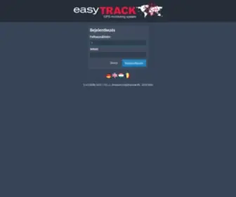 Easytrackmap.com(EasyTRACK Web) Screenshot
