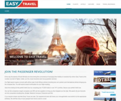 Easytravel.co.za(Flights) Screenshot