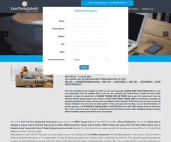 Easytypingjobs4U.com(Offline Typing Jobs From Home) Screenshot