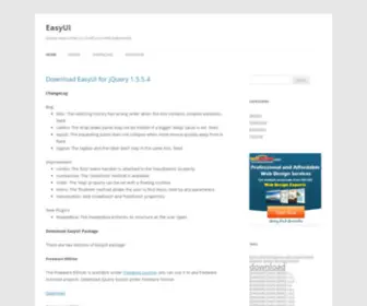 Easyui.org(Easyui) Screenshot