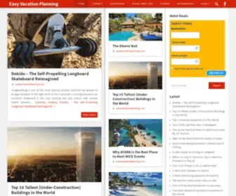 Easyvacationplanning.com(Easy Vacation Planning) Screenshot
