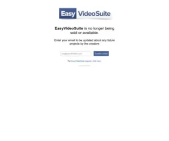 Easyvideoplayer.com(Create video sales pages at the touch of a button and skyrocket profits) Screenshot