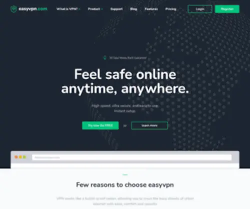 EasyVPN.com(Easy VPN) Screenshot