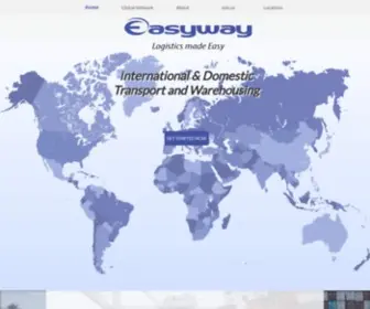 Easywayintl.com(Easyway International Logistics & Trade) Screenshot