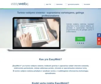 Easyweb.lt(Turinio valdymo sistema EasyWeb 4) Screenshot