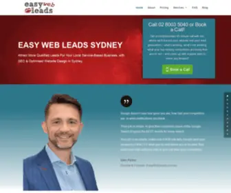 Easywebleads.com.au(Easy Web Leads Sydney) Screenshot