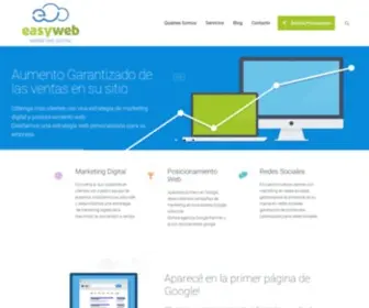 Easywebmkt.com.ar(Agencia de Marketing Digital en Rosario) Screenshot