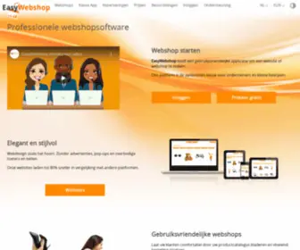 Easywebshop.be(Professionele webshopsoftware) Screenshot