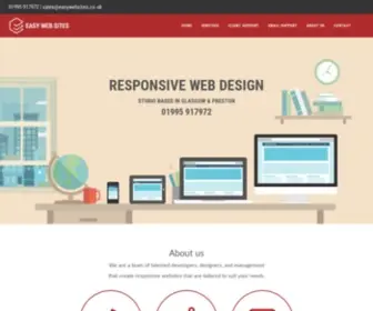 Easywebsites.co.uk(Responsive Web Design Preston) Screenshot