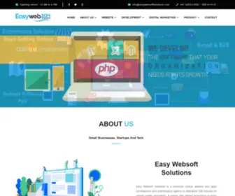 Easywebsoftsolutions.com(Easywebsoftsolutions) Screenshot