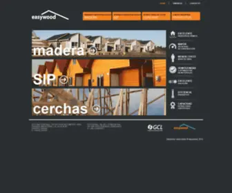 Easywood.cl(Viviendas industrializadas) Screenshot
