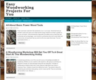 Easywoodworkingprojects4U.com(Easywoodworkingprojects4U) Screenshot