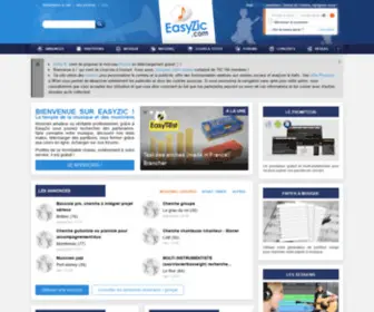 Easyzik.net(Services gratuits pour musiciens (annonces) Screenshot