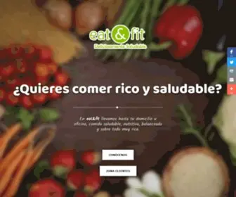 Eat-Fit.com.mx(Deliciosamente Saludable) Screenshot