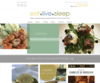 Eat-Live-Sleep.com(Eat Live Sleep) Screenshot