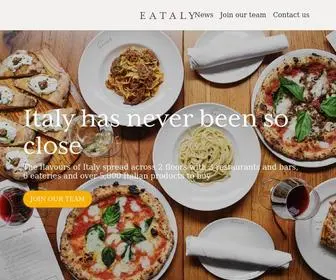 Eataly.co.uk(Eataly London) Screenshot