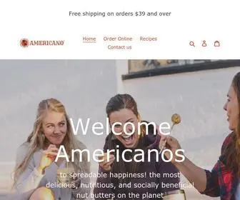 Eatamericano.com(Americano Foods) Screenshot