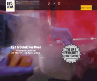 Eatanddrinklondon.com(Eat & Drink Festival) Screenshot