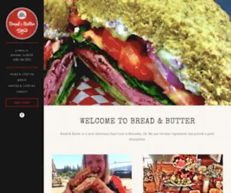 Eatatbreadandbutter.com(Bread & Butter) Screenshot