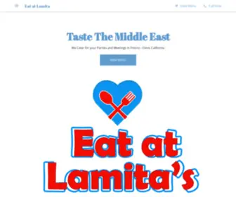 Eatatlamita.com(Eat at Lamita) Screenshot